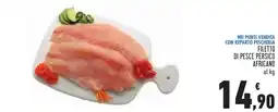Conad Filetto di pesce persico africano offerta