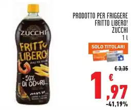 Conad Fritto libero Zucchi offerta