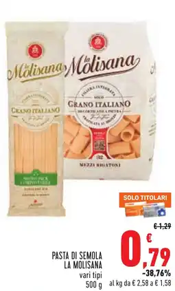Conad Pasta di semola La Molisana offerta