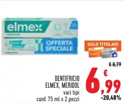 Conad Dentifricio Elmex, Meridol offerta