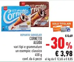 Conad Cornetto Algida offerta
