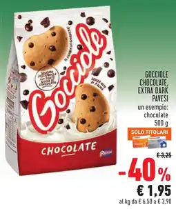 Conad Gocciole Chocolate Pavesi offerta
