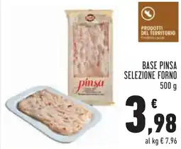Conad Base pinsa selezione forno offerta