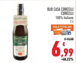 Conad Olio Casa Coricelli offerta