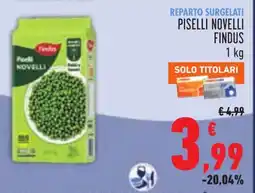 Conad Piselli Novelli Findus offerta