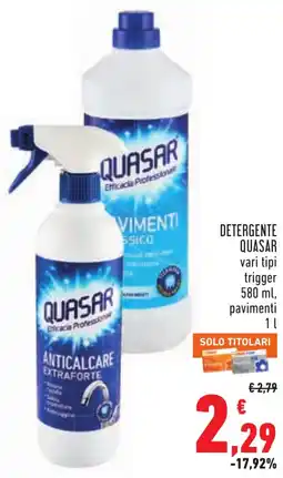 Conad Detergente Quasar offerta