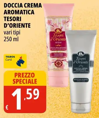 Doccia crema aromatica Tesori d'Oriente