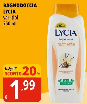 Bagnodoccia Lycia nutriente