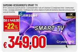 Famila SAMSUNG UE55U8092FU SMART TV offerta