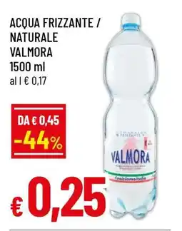 Famila ACQUA FRIZZANTE / NATURALE VALMORA offerta