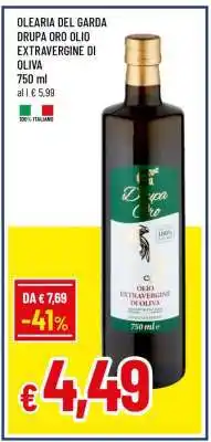 Famila OLEARIA DEL GARDA DRUPA ORO OLIO EXTRAVERGINE DI OLIVA offerta