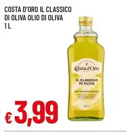 Famila COSTA D'ORO IL CLASSICO DI OLIVA OLIO DI OLIVA 1 L offerta