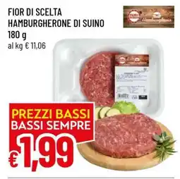 Famila FIOR DI SCELTA HAMBURGHERONE DI SUINO offerta