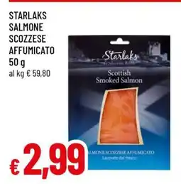 Famila STARLAKS SALMONE SCOZZESE AFFUMICATO offerta