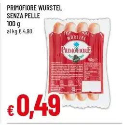Famila PRIMOFIORE WURSTEL SENZA PELLE offerta