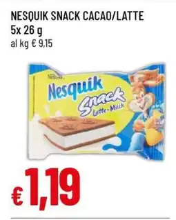 Famila NESQUIK SNACK CACAO/LATTE offerta