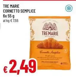 Famila TRE MARIE CORNETTO SEMPLICE offerta