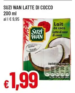 Famila SUZI WAN LATTE DI COCCO offerta