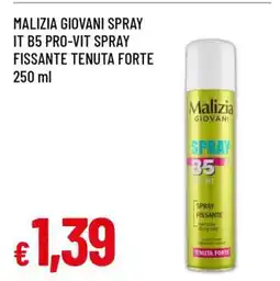 Famila MALIZIA GIOVANI SPRAY IT B5 PRO-VIT SPRAY FISSANTE TENUTA FORTE 250 ml offerta
