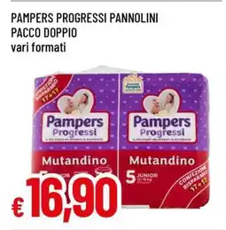 Famila Pampers Progressi Pannolini Pacco Doppio offerta
