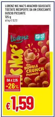 Famila Lorenz Nic Nac's Arachidi Sgusciate Tostate offerta