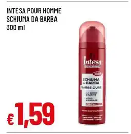 Famila Intesa Pour Homme Schiuma da barba offerta