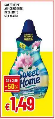 Famila SWEET HOME AMMORBIDENTE PROFUMATO 50 LAVAGGI offerta