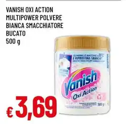Famila Vanish Oxi Action Multipower Polvere Bianca Smacchiatore Bucato offerta