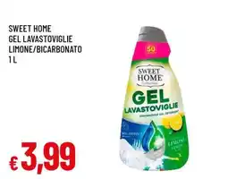 Famila SWEET HOME GEL LAVASTOVIGLIE LIMONE/BICARBONATO 1 L offerta