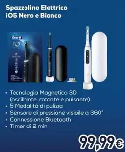 Unieuro Spazzolino Elettrico iOS Nero e Bianco offerta