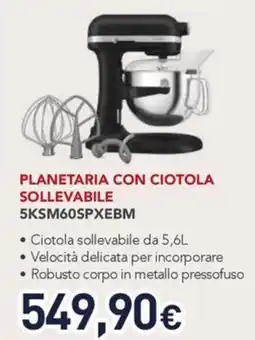 Unieuro Planetaria con ciotola sollevabile offerta