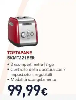 Unieuro Tostapane 5KMT221EER offerta