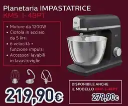 Unieuro Planetaria IMPASTATRICE KM5-1-4BPT offerta