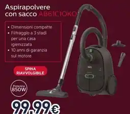 Unieuro Aspirapolvere con sacco AB61C1OKO offerta