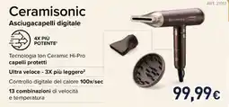 Unieuro Ceramisonic Asciugacapelli digitale offerta