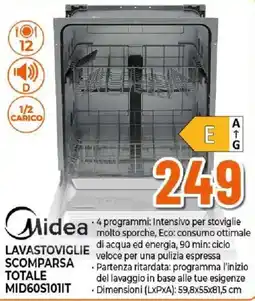 Ipercoop Lavastoviglie scomparsa totale Midea offerta