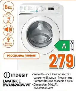 Ipercoop Lavatrice Indesit offerta