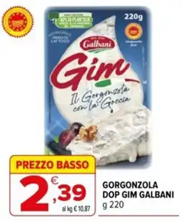 Iperal Gorgonzola DOP Gim Galbani offerta