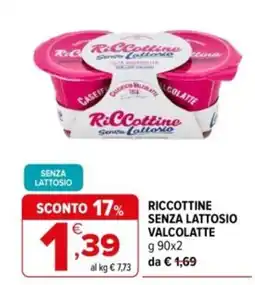 Iperal Riccottine senza lattosio offerta