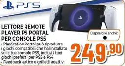 Ipercoop Lettore remoto player PS Portal per console PS5 offerta