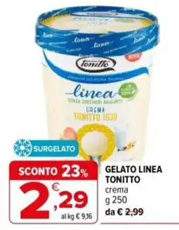 Iperal Gelato linea Tonitto offerta