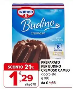 Iperal Budino cremoso cioccolato offerta