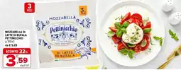 Iperal Mozzarella di latte di bufala Pettinicchio offerta