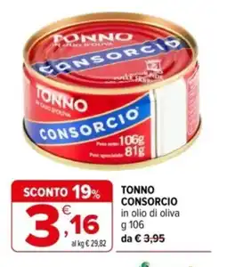 Iperal Tonno consorcio offerta