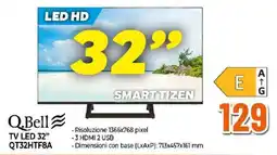 Ipercoop Q.Bell TV LED 32" offerta