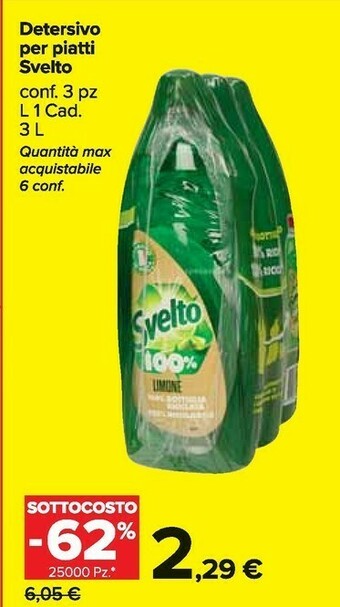 Carrefour Market Detersivo per piatti offerta