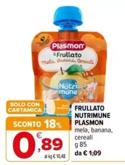 Iperal Frullato Nutrimune Plasmon offerta