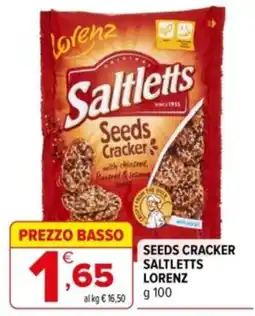 Iperal Seeds Cracker Saltletts Lorenz offerta