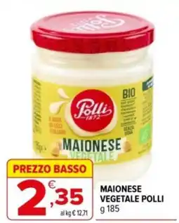 Iperal Maionese vegetale Polli offerta