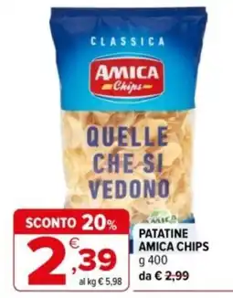 Iperal Patatine Amica Chips offerta